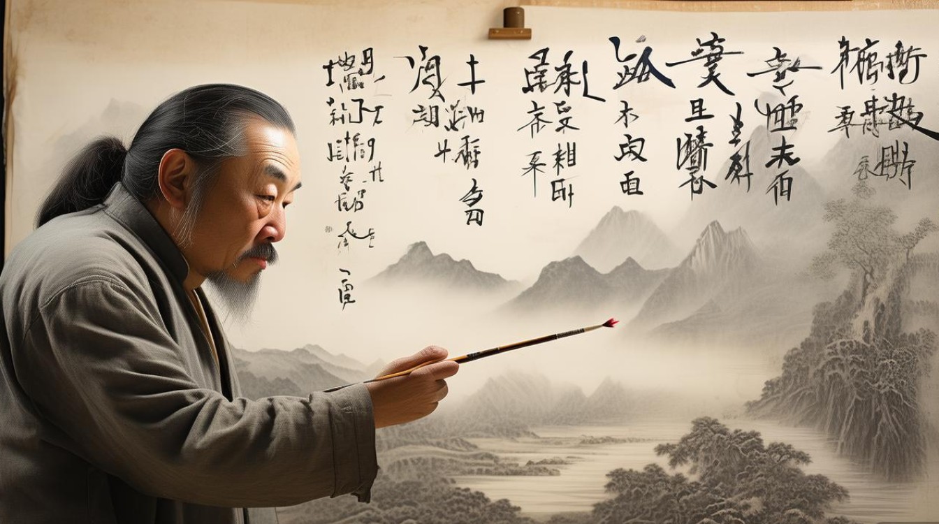 林麟书画家
