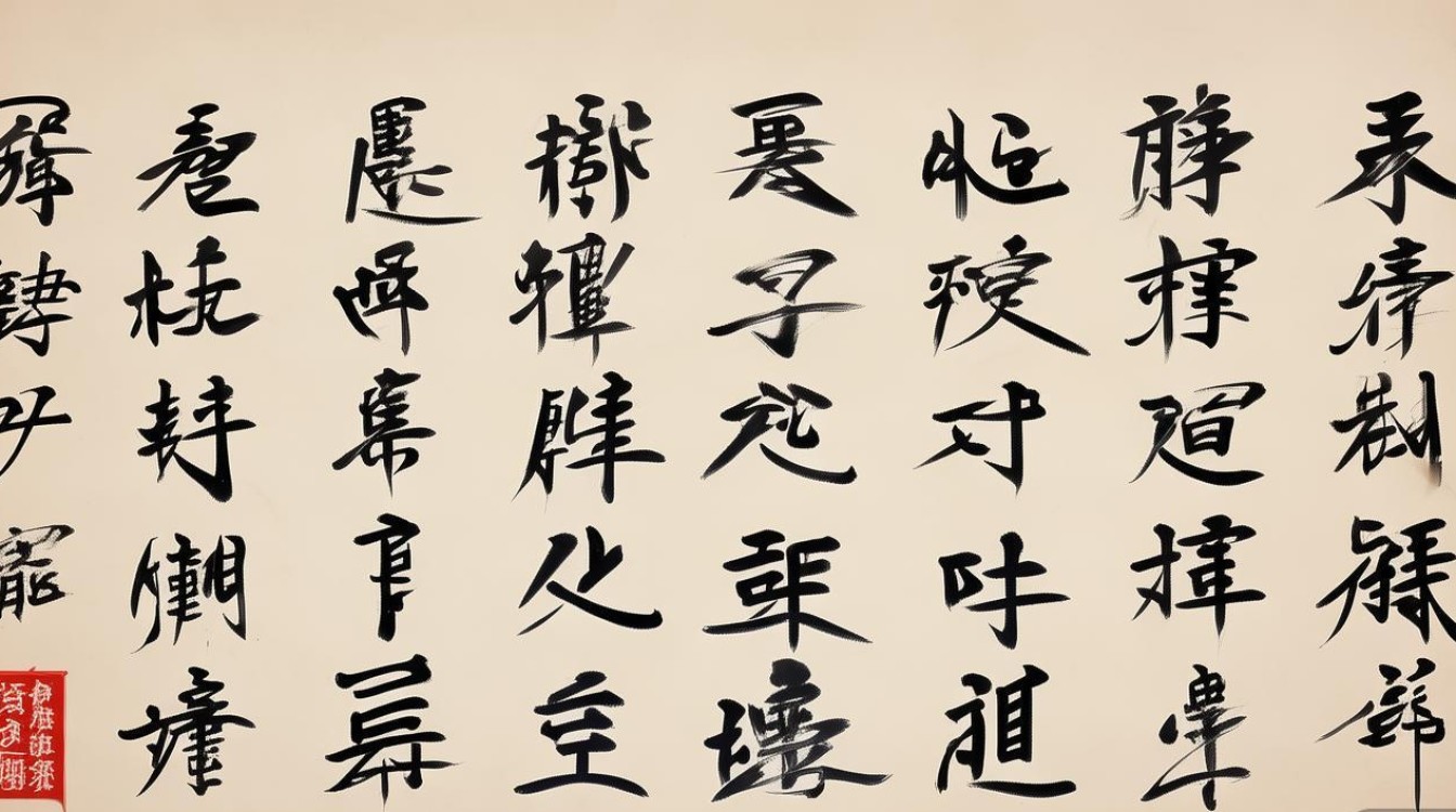 姜岱积书法