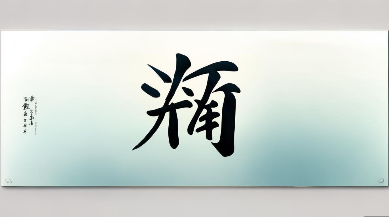 泳字的书法