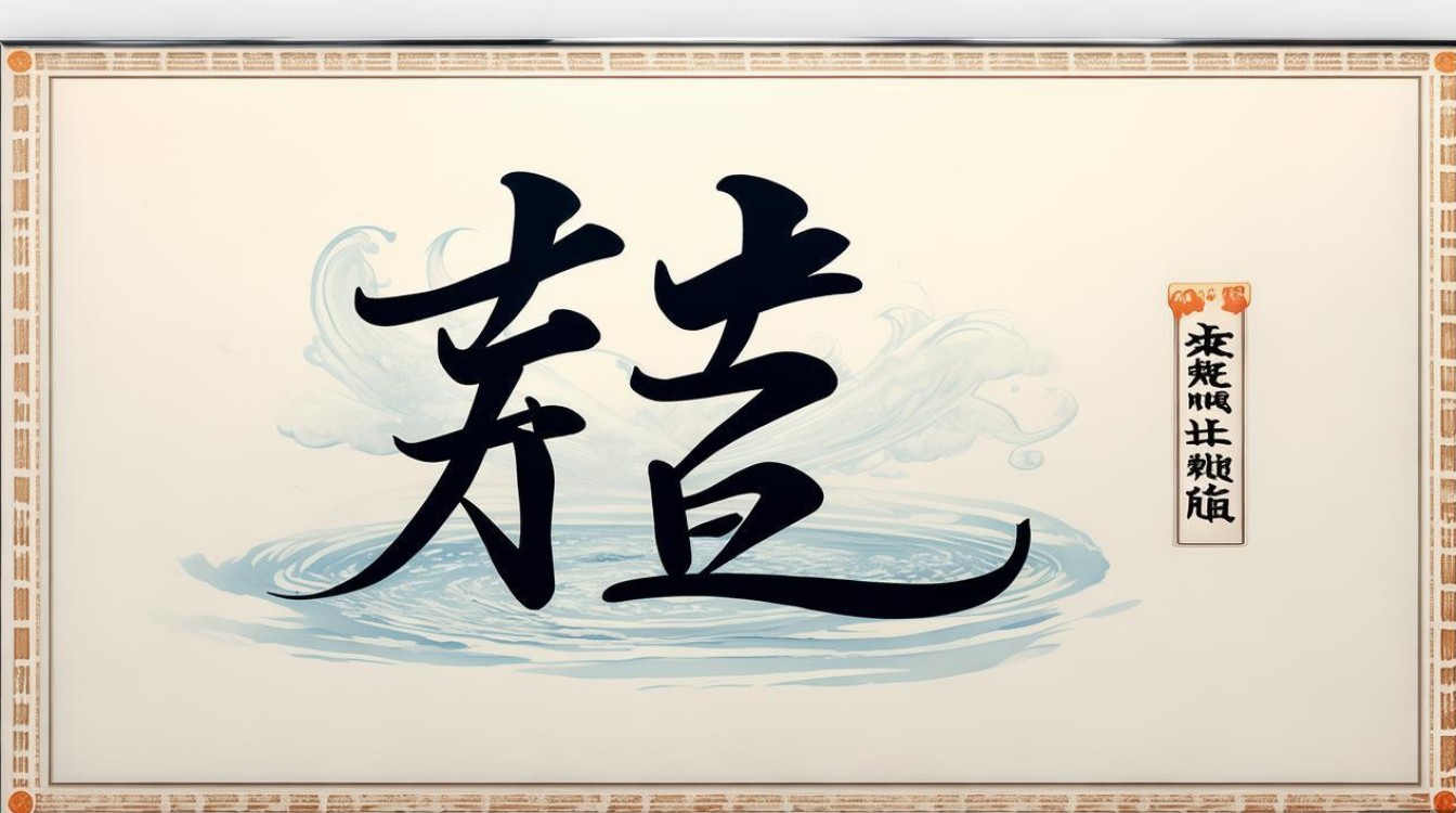 泳字的书法