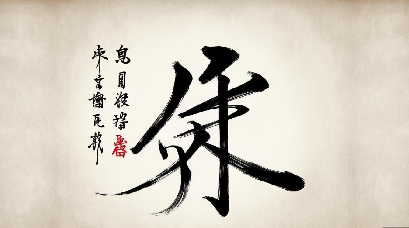 戏字书法图片