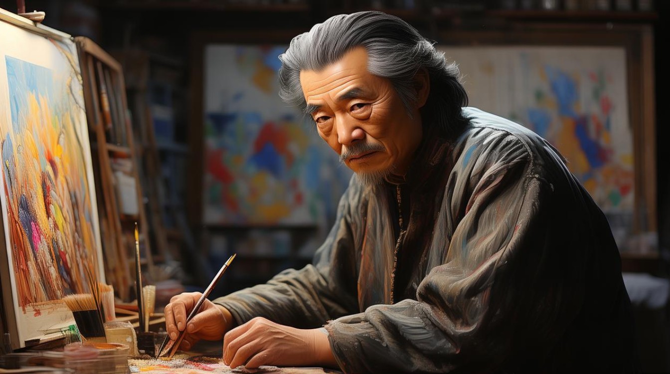 油画家石泓