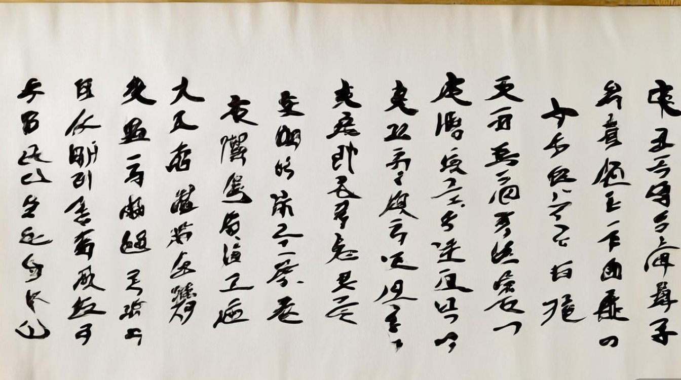 描绘书法作品