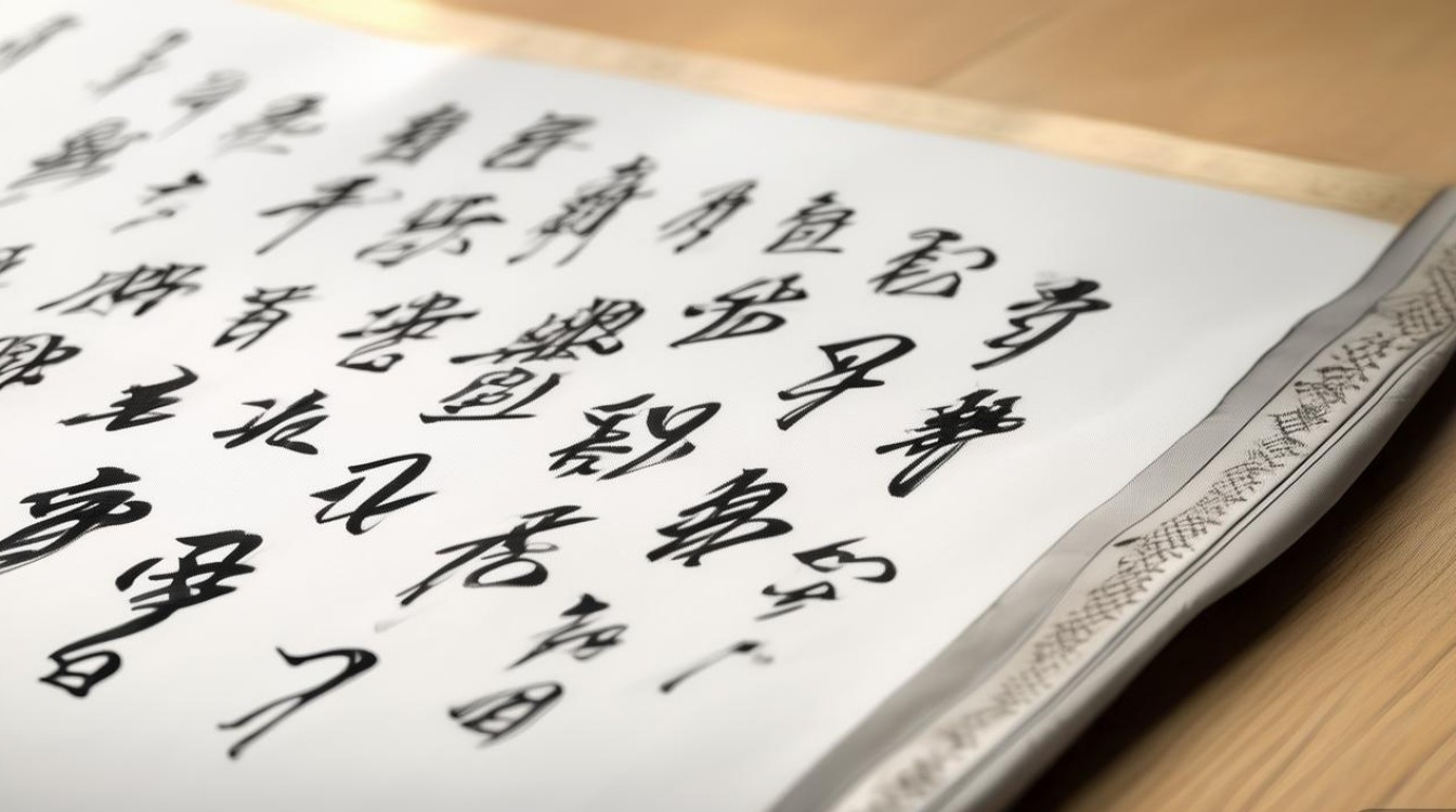 描绘书法作品