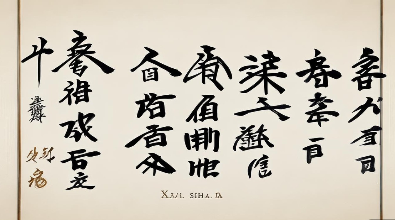 许思豪书法