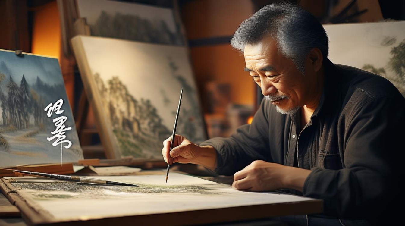 画家谷溪的号