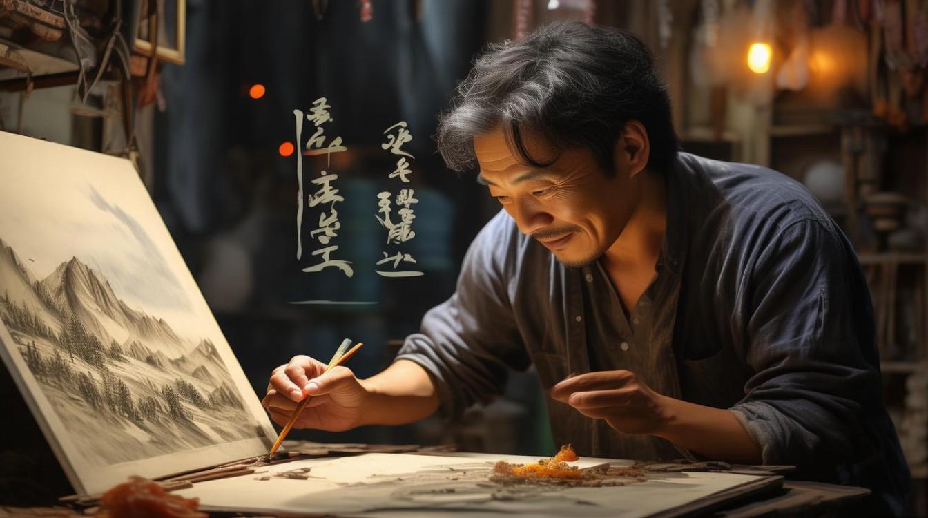 画家谷溪的号