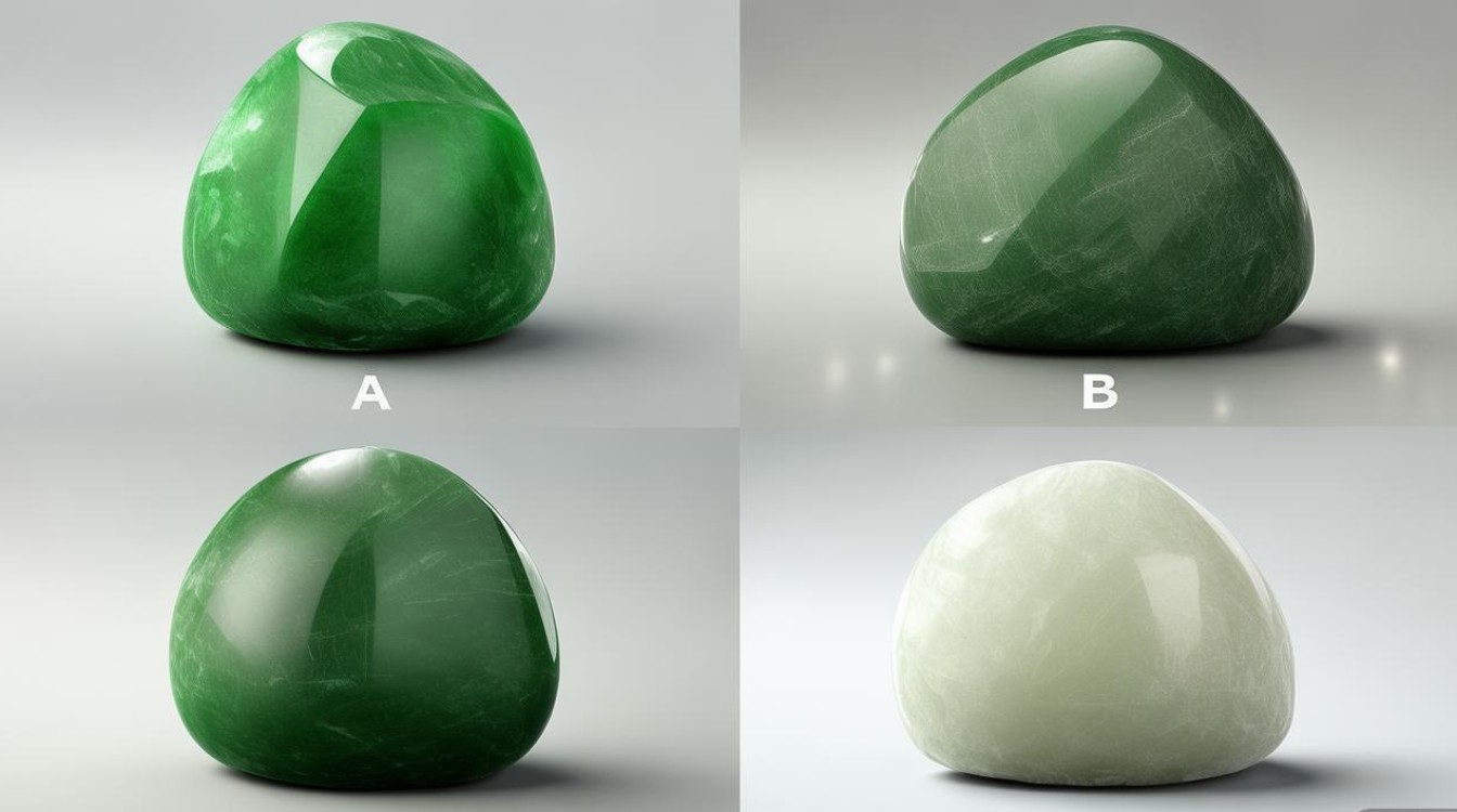 翡翠a b c 对比