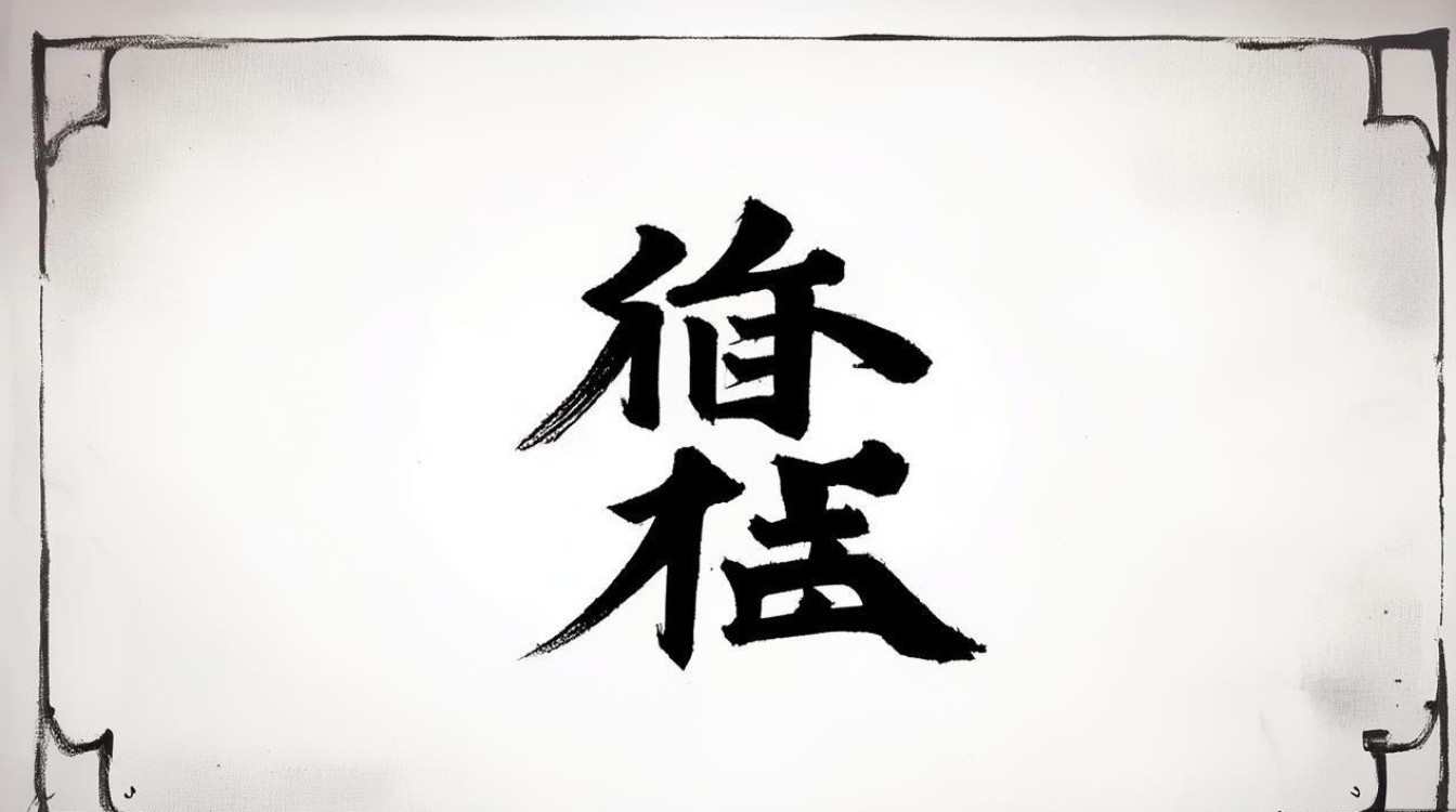 譬字的书法