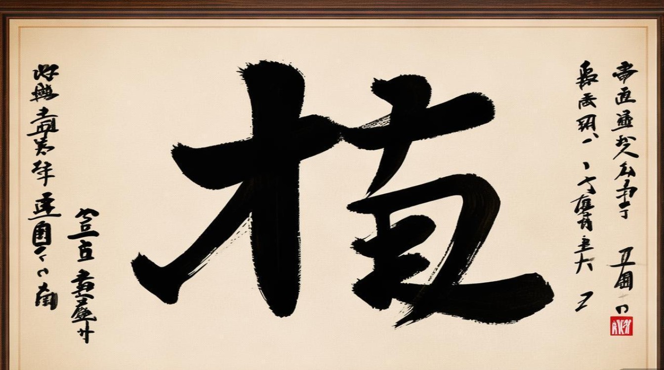 捌字书法