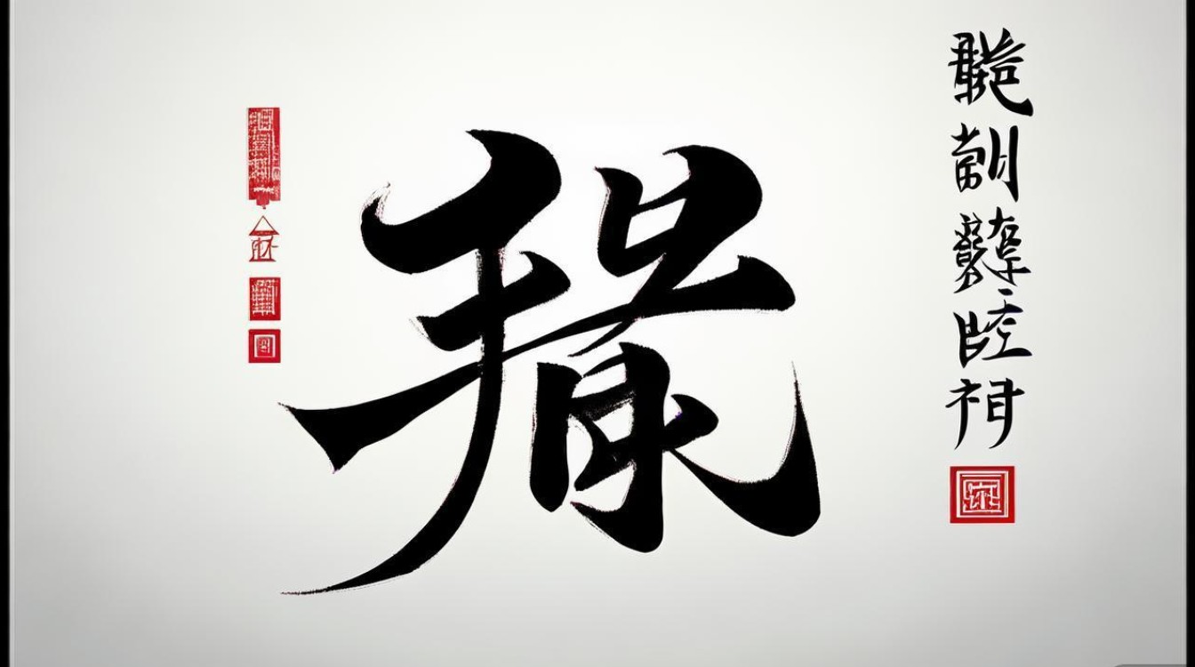 州字书法字