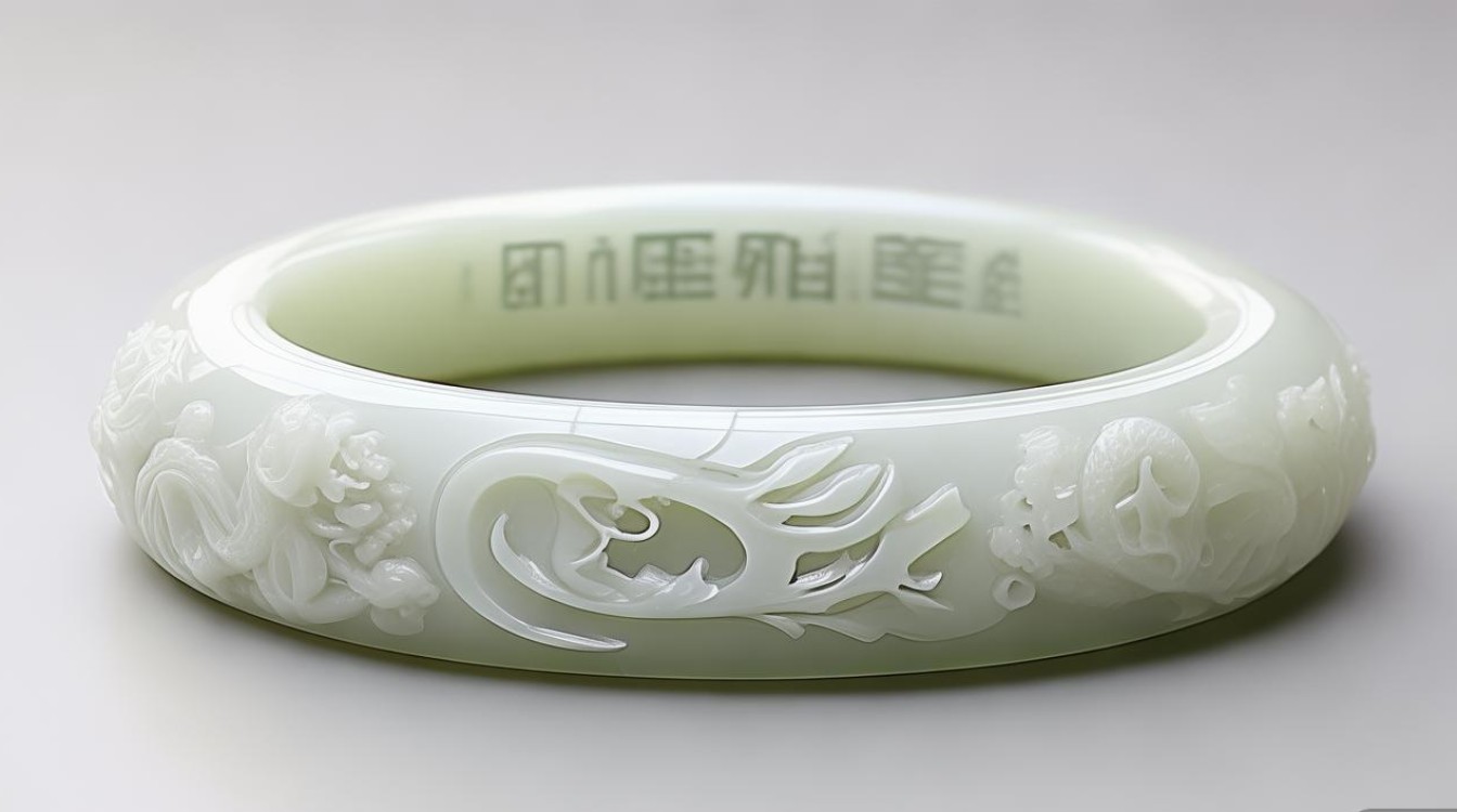 白翡翠玉手镯