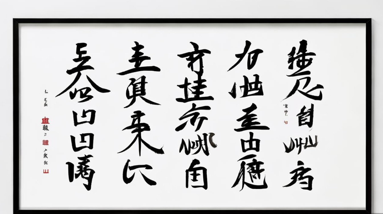 季鸿雁书法