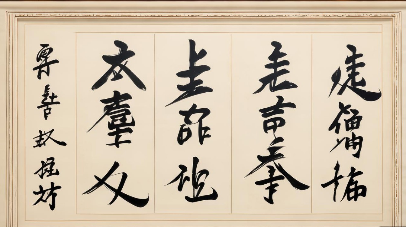 季鸿雁书法