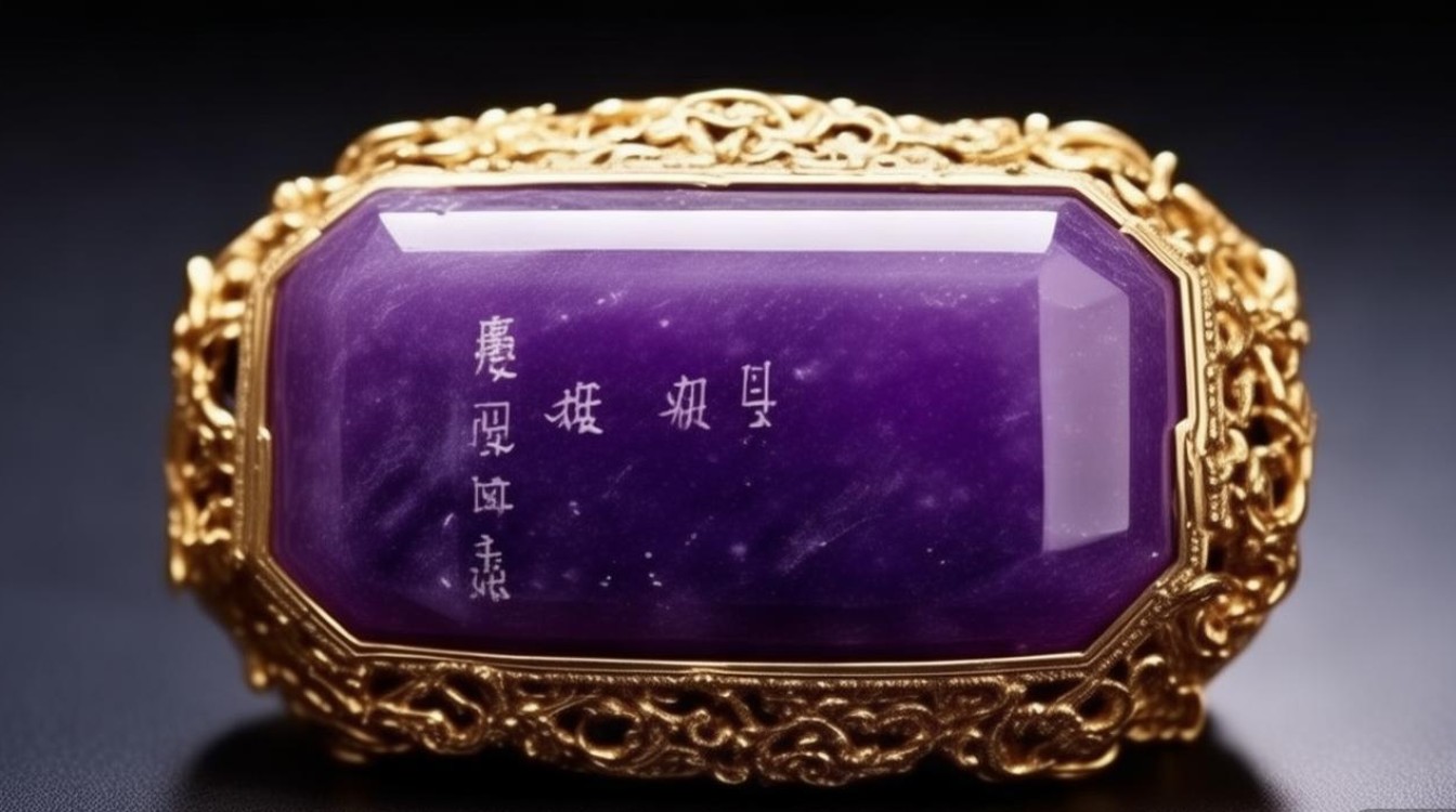 紫翡翠和紫玉髓