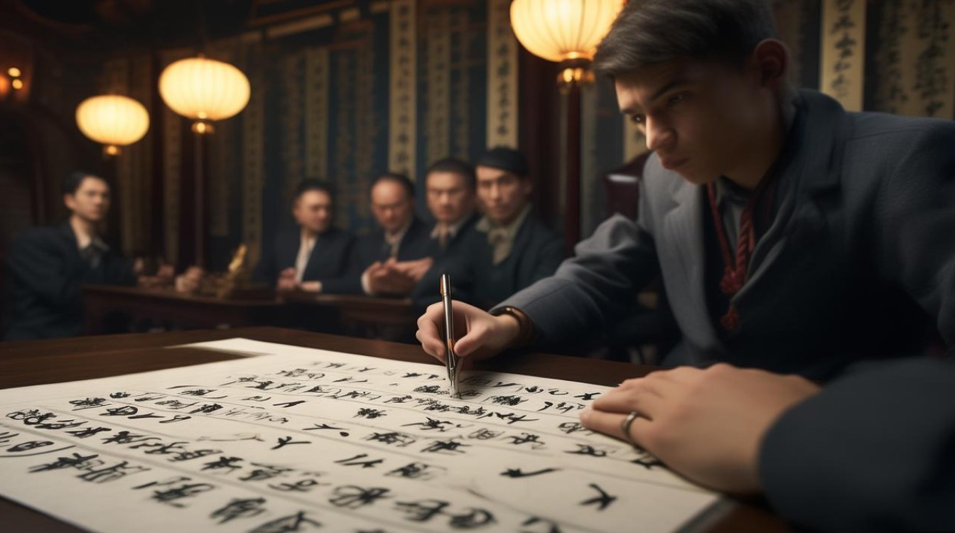 书法部面试