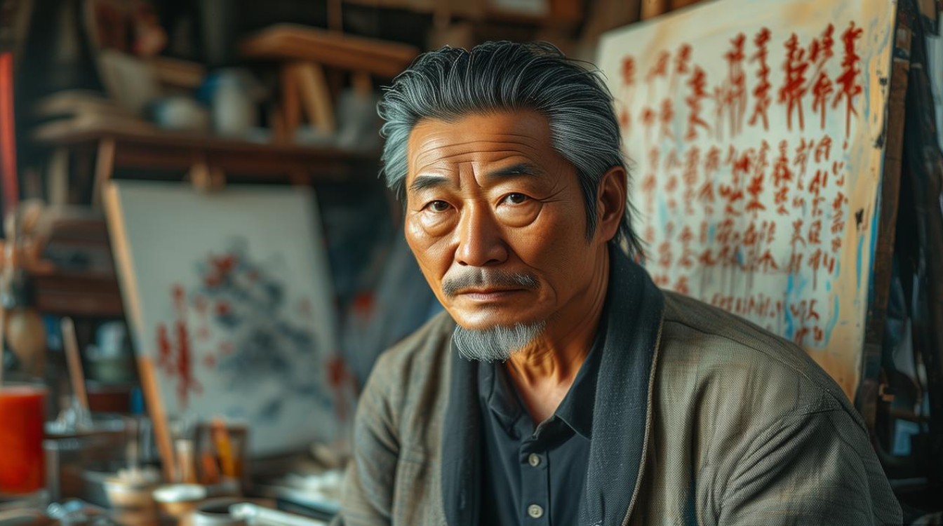 黄栩国画家