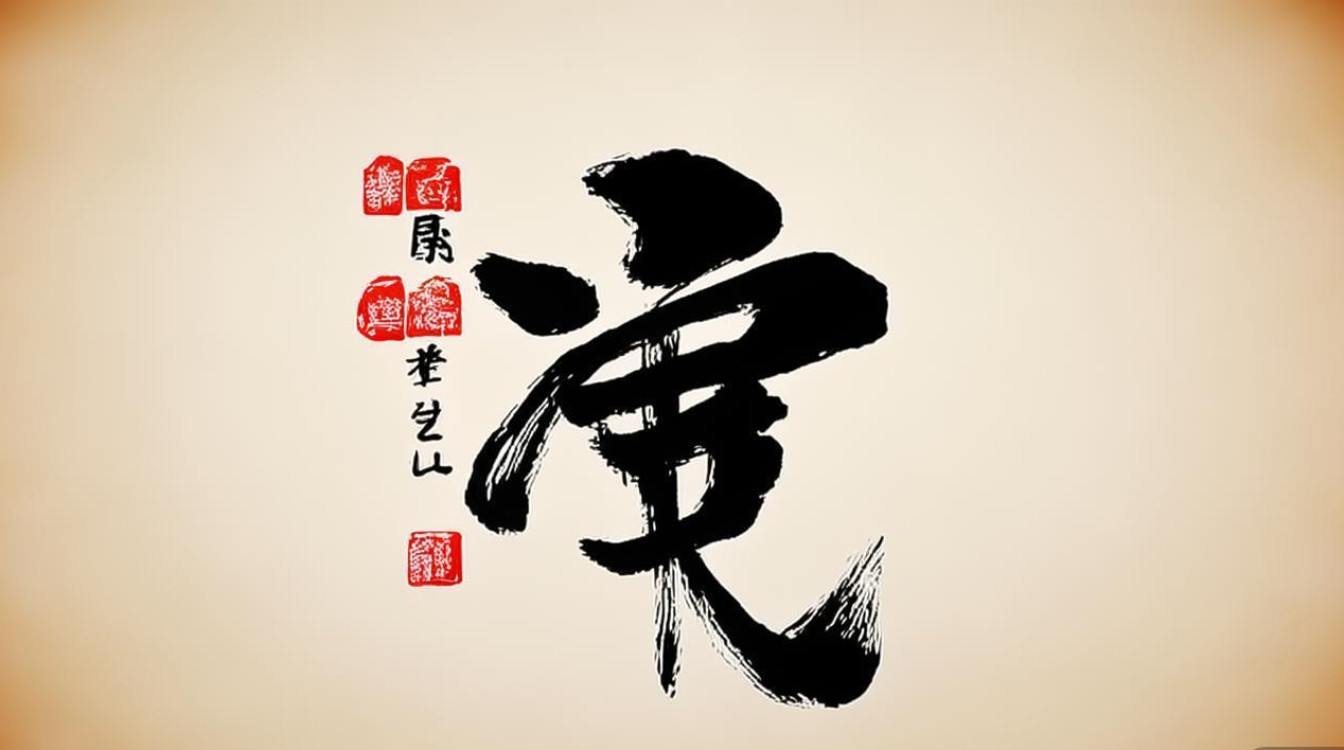 书法禄字