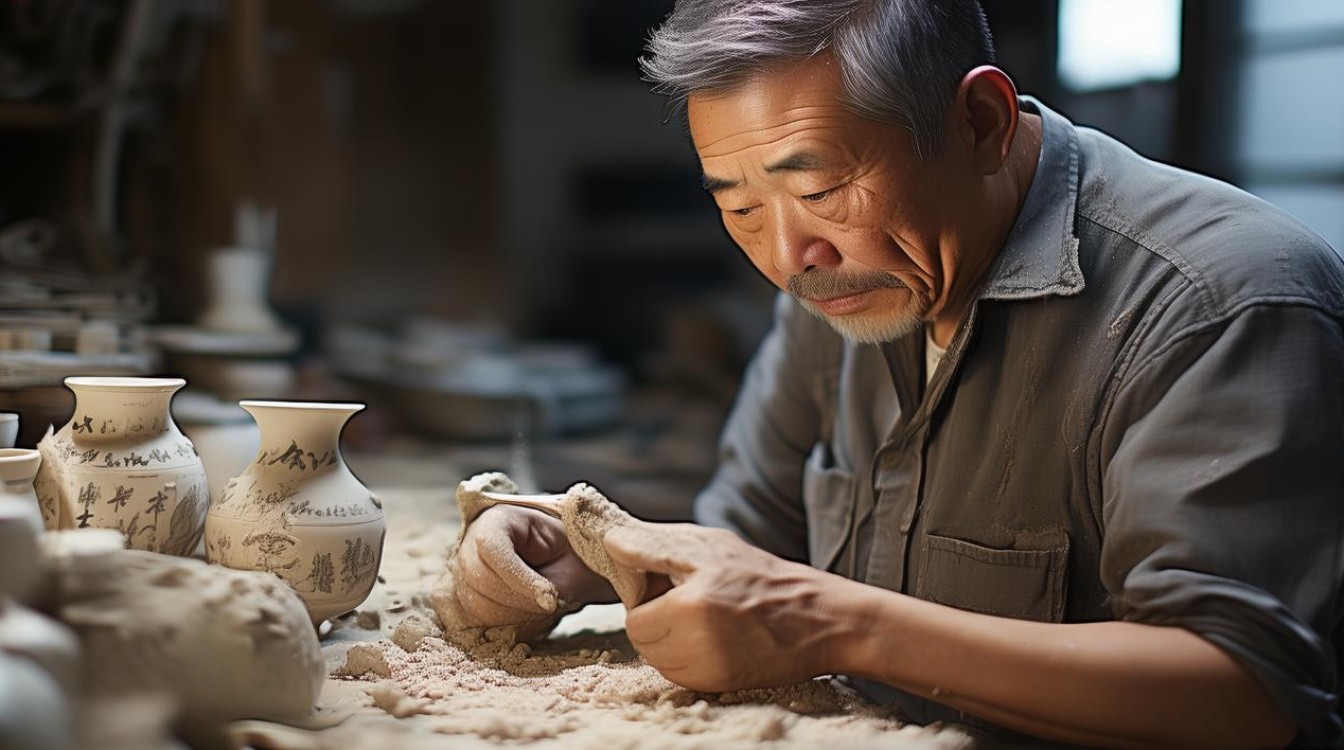 瓷画家徐茂元
