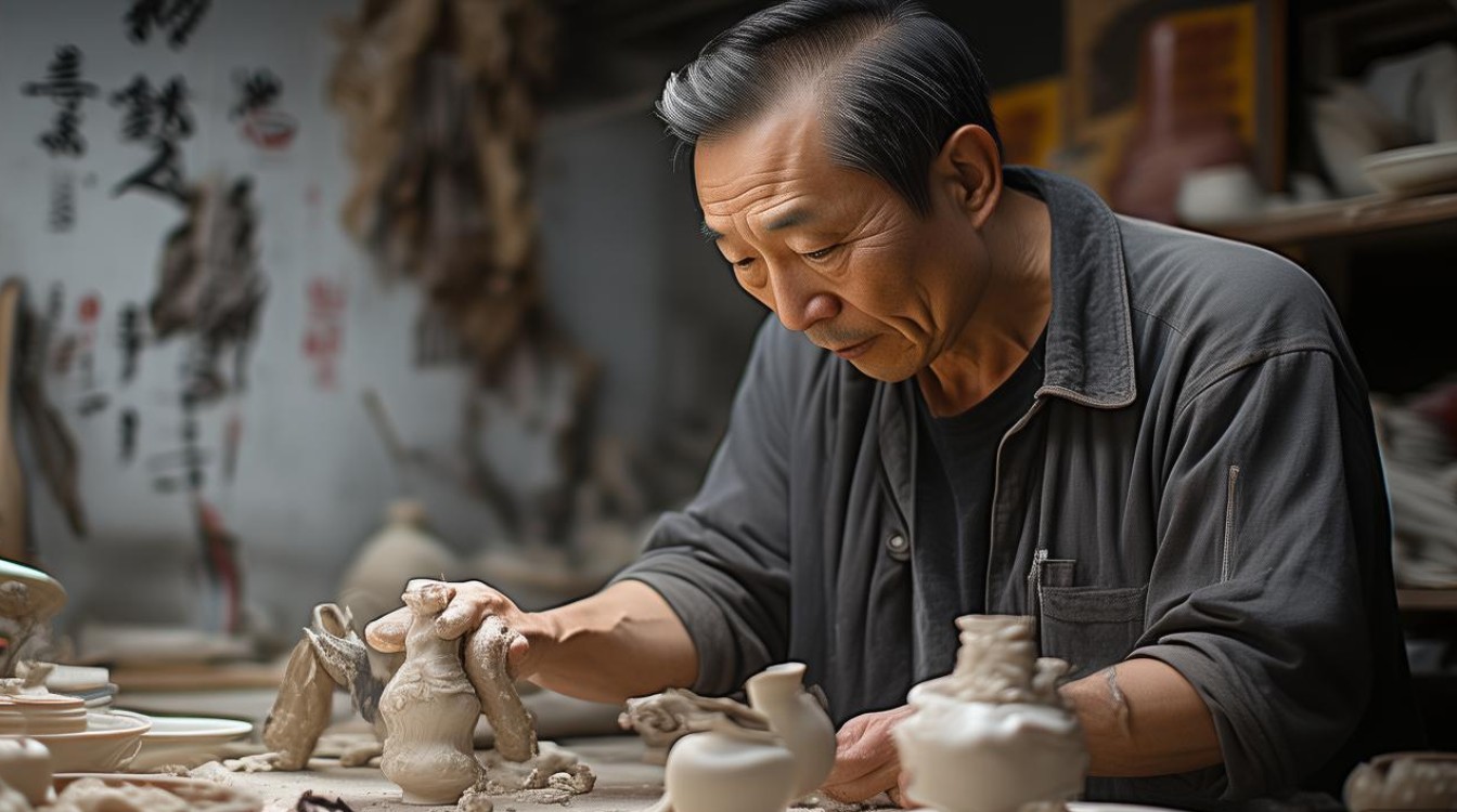 瓷画家徐茂元