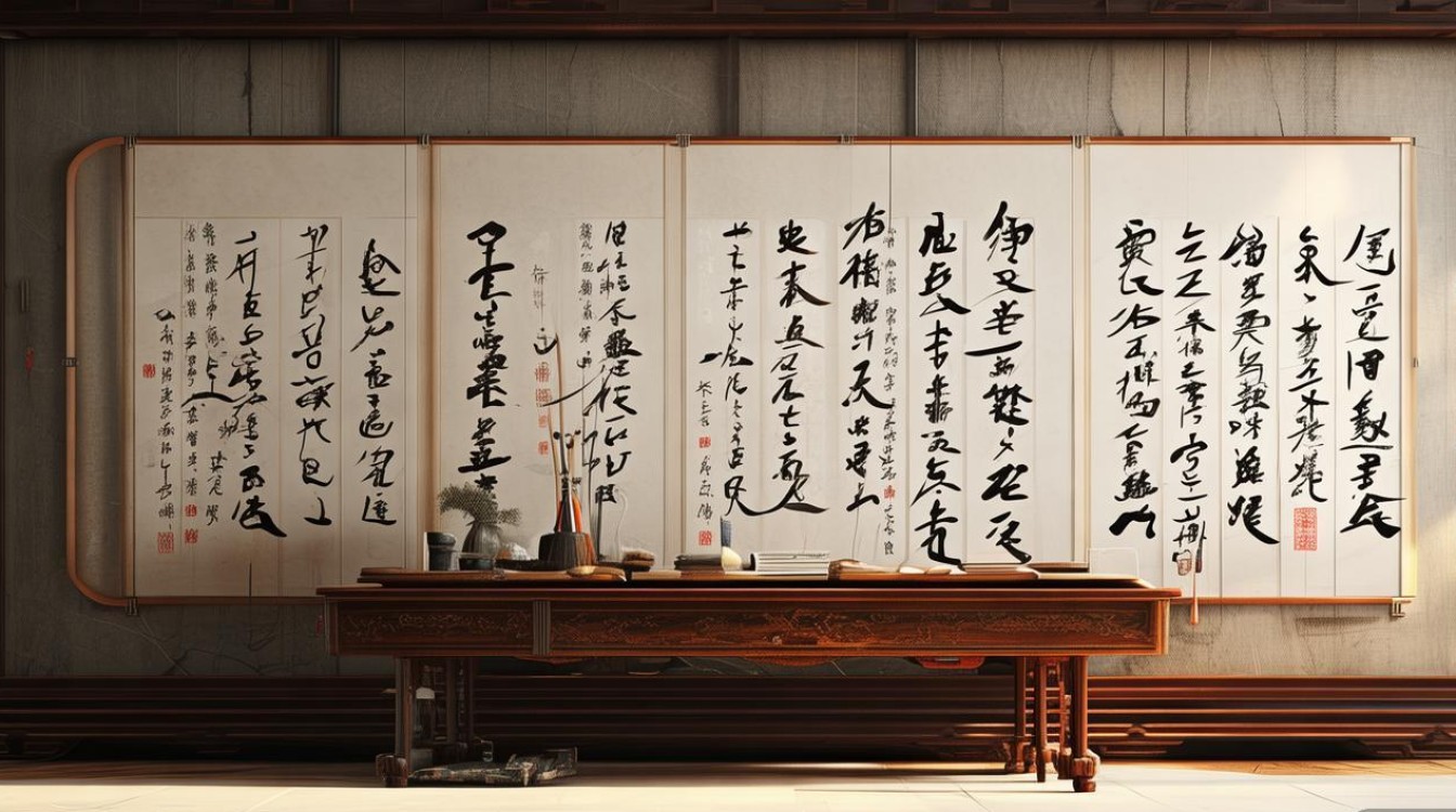 景斋书法