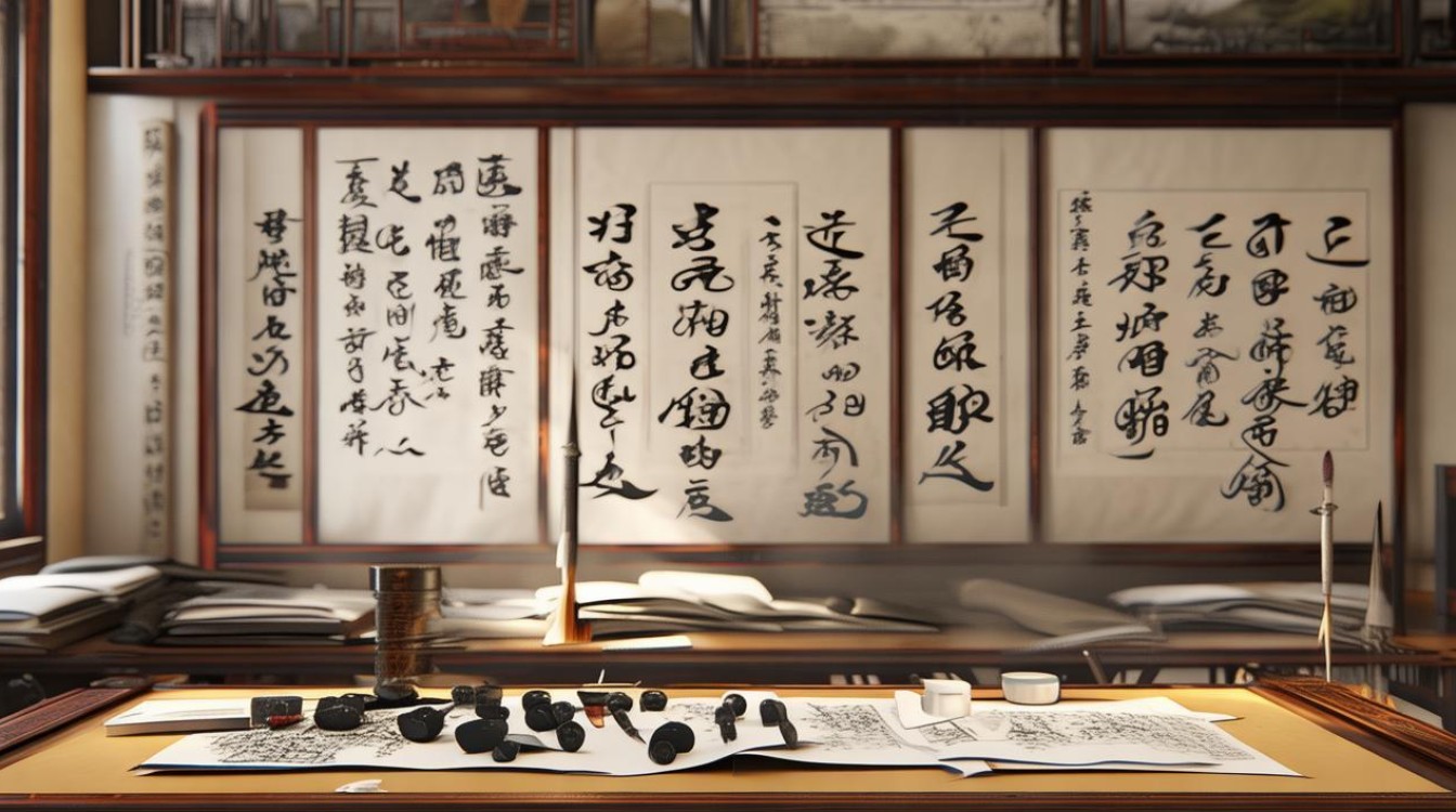 景斋书法