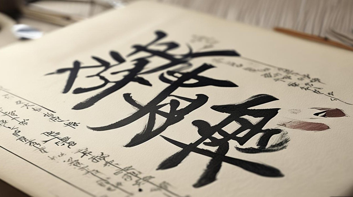 尤字书法