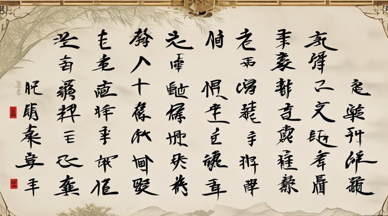 名人书法字帖