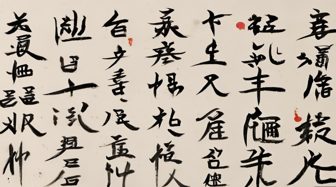 张汀书法