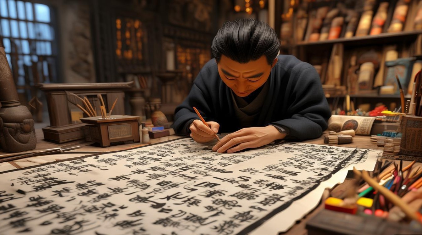 先柏书画家