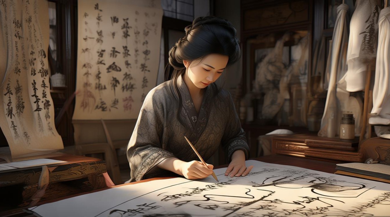 书画家小曼