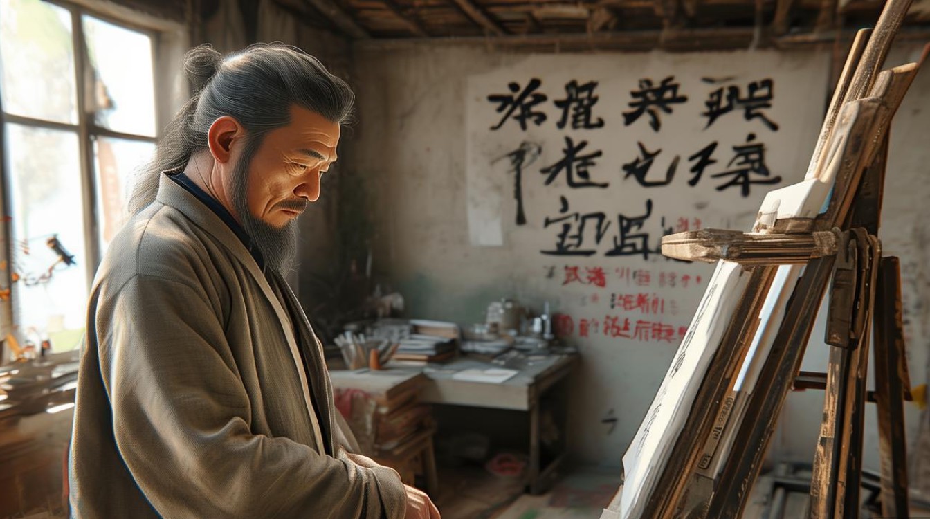 草根书画家王