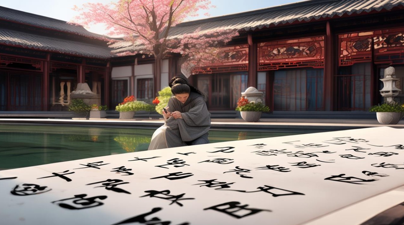 咸阳城书法