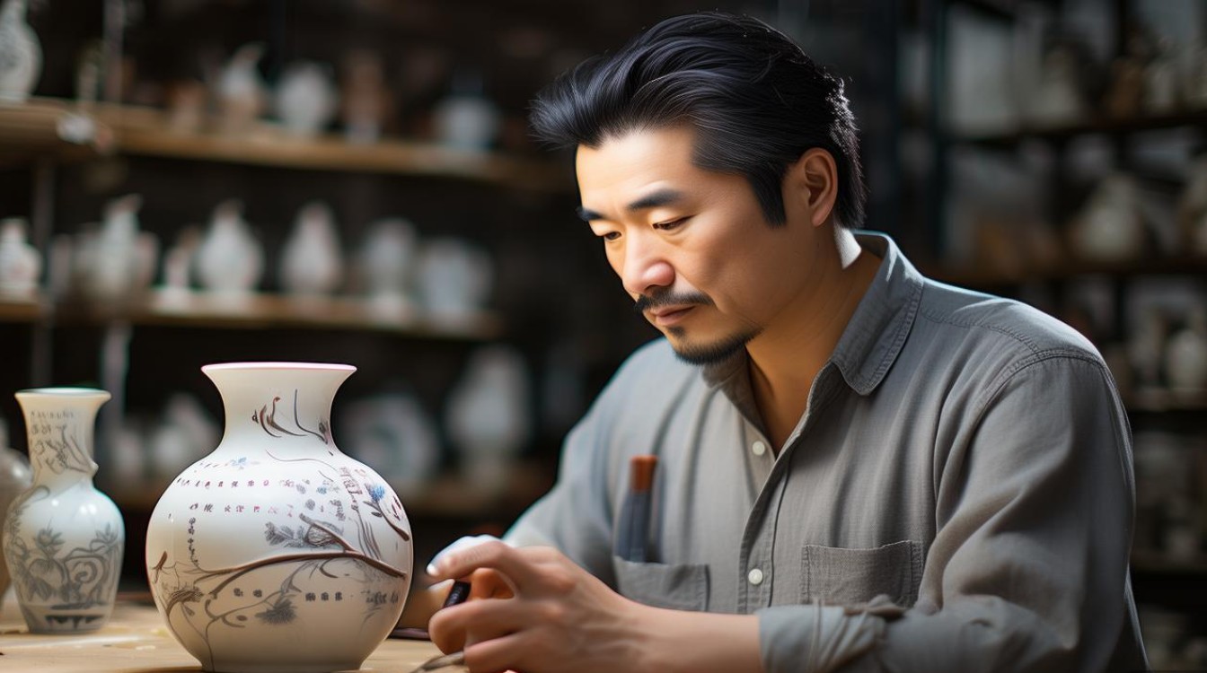 许熙廷瓷画家