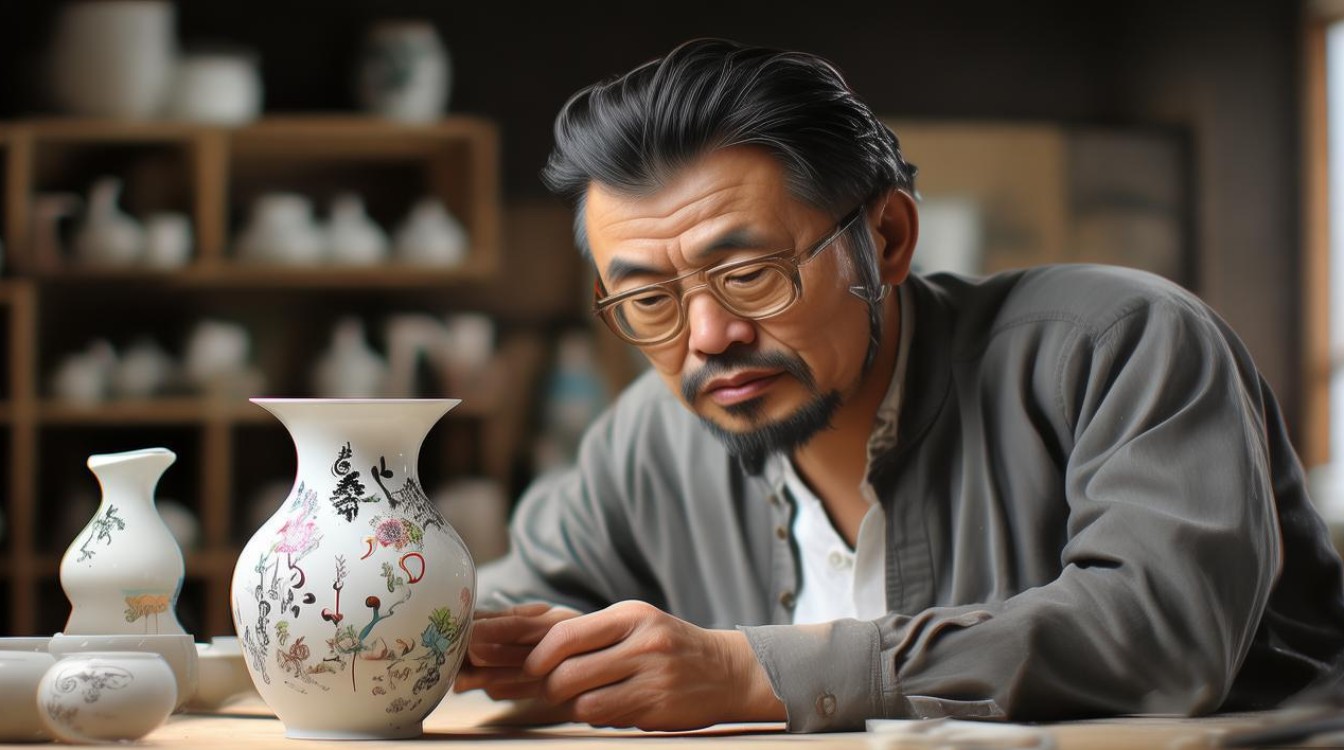 许熙廷瓷画家
