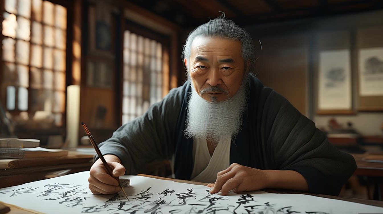 鲁光书画家
