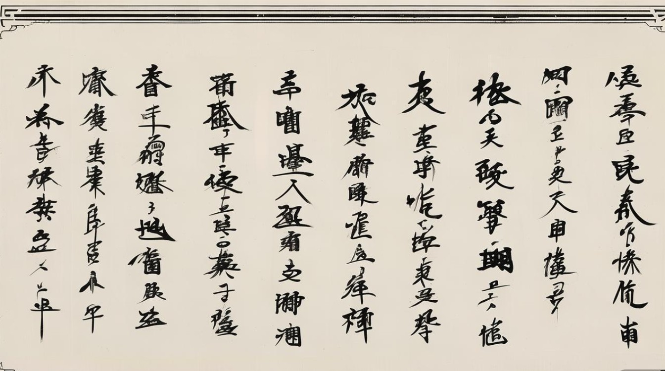 李长河书法