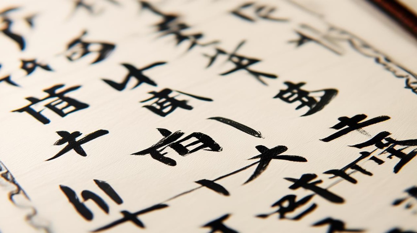 毛笔书法程