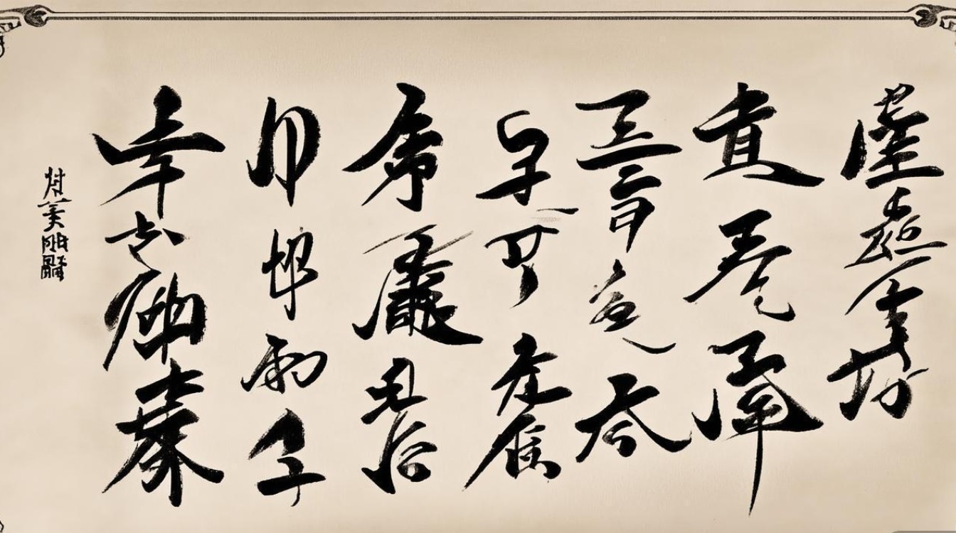 毛笔书法程