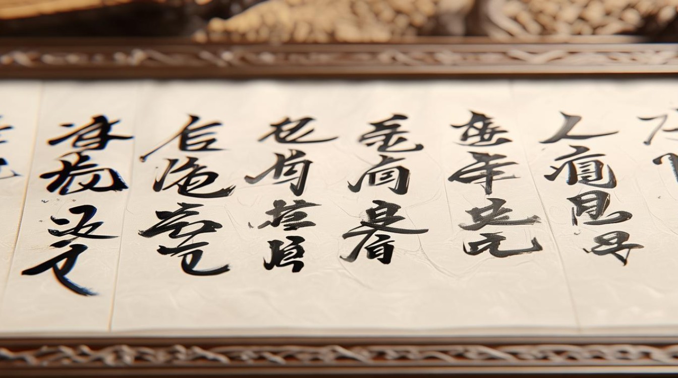 张雪峰书法