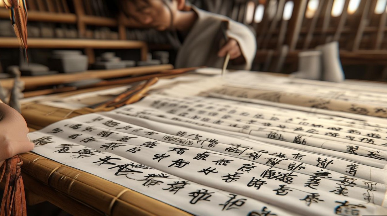 数字人事书法