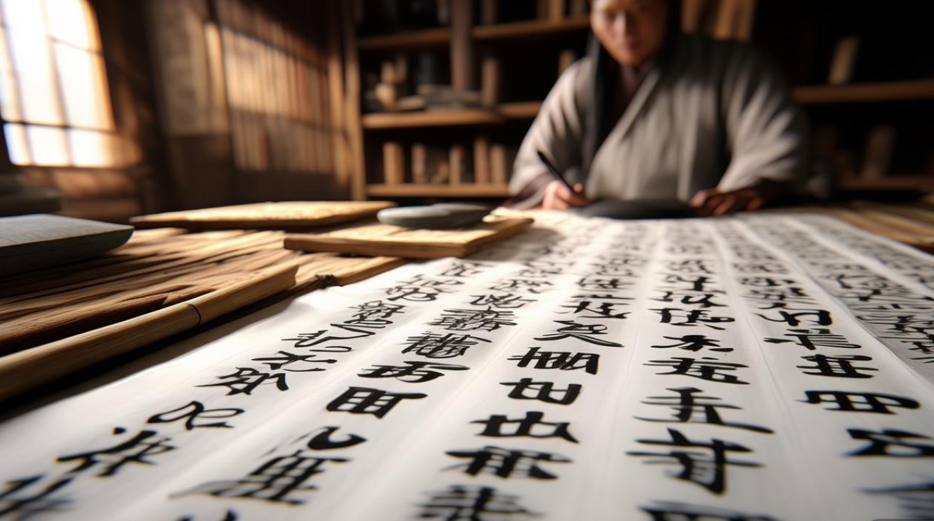 数字人事书法