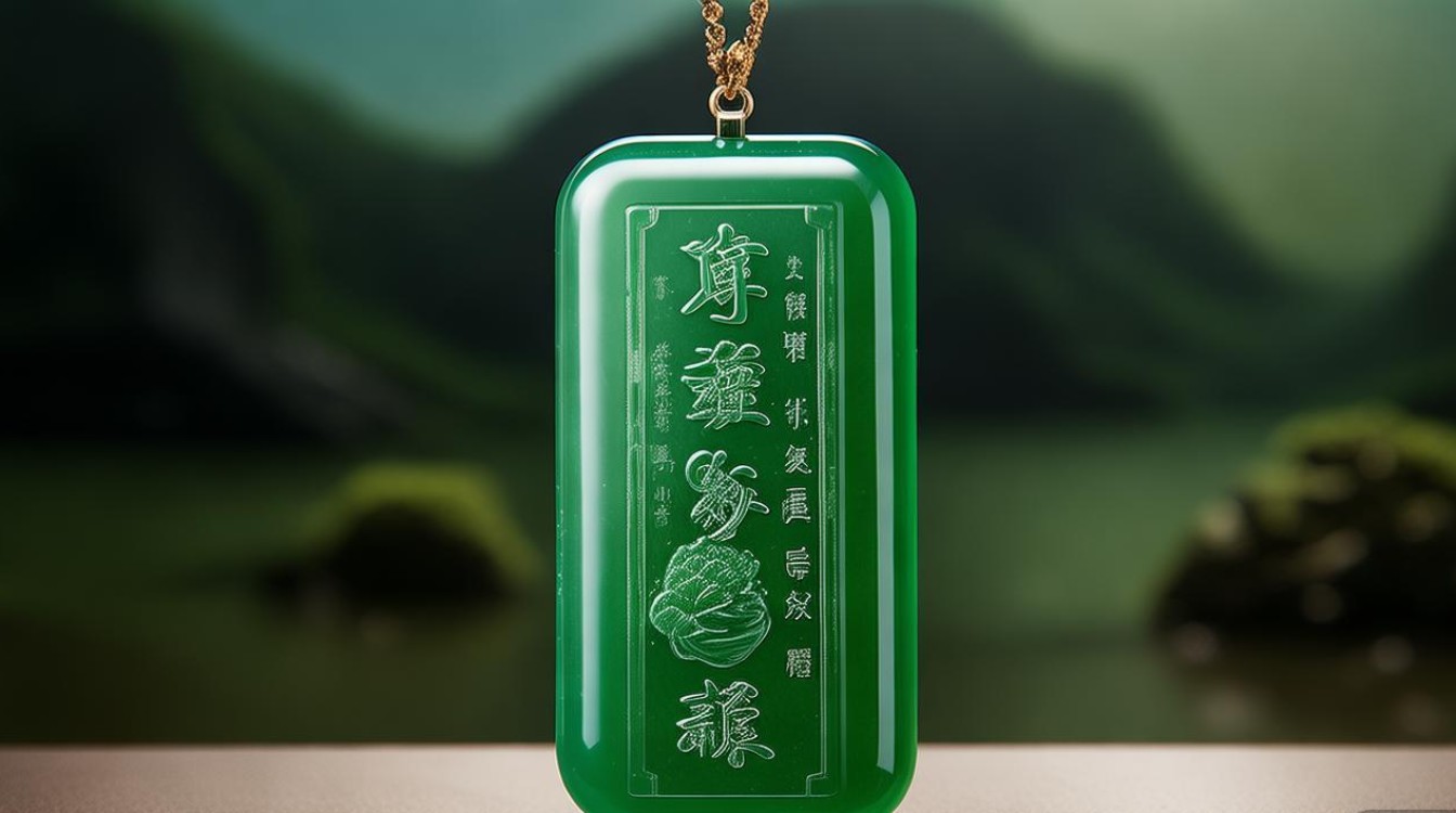 翡翠福在眼前挂件