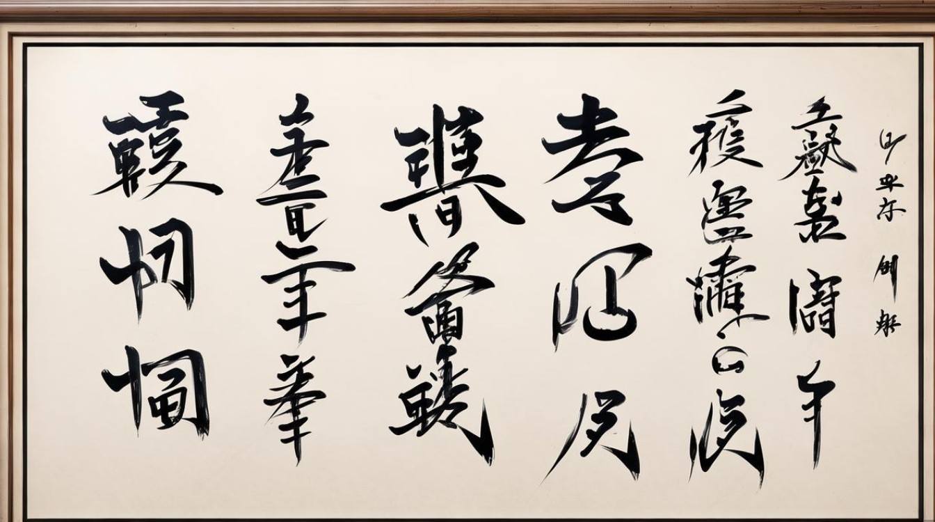 余舟书法