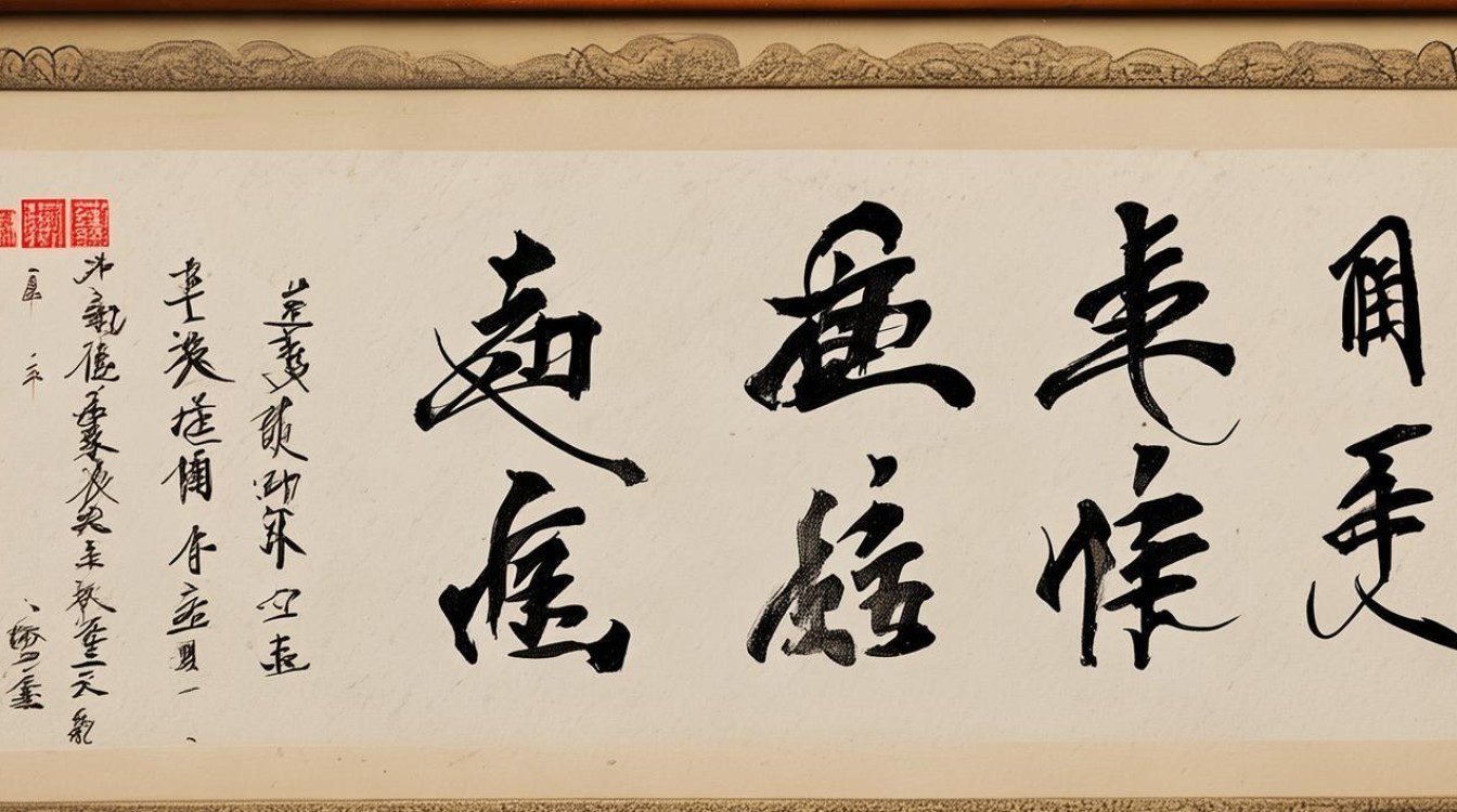 王福利书法