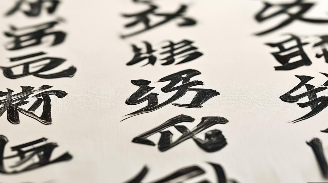 列字书法