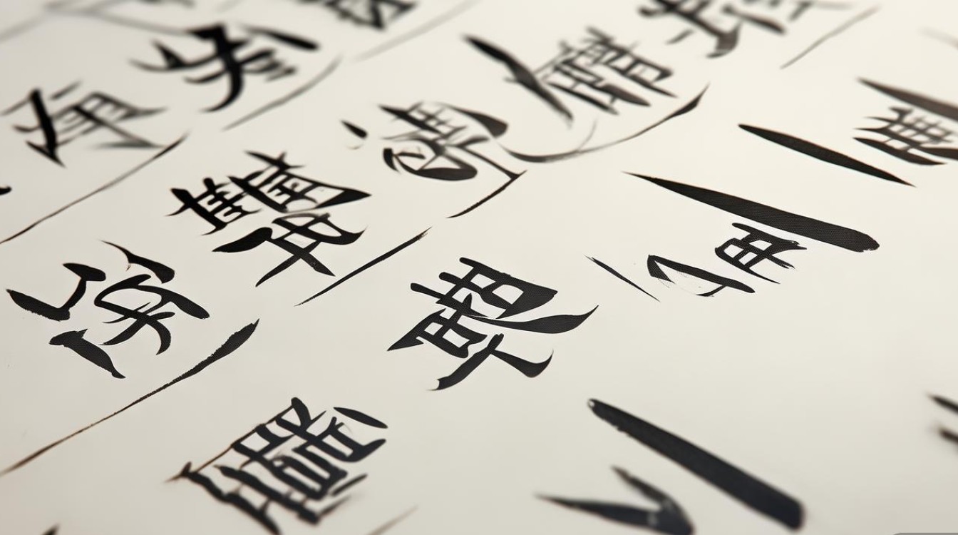 列字书法
