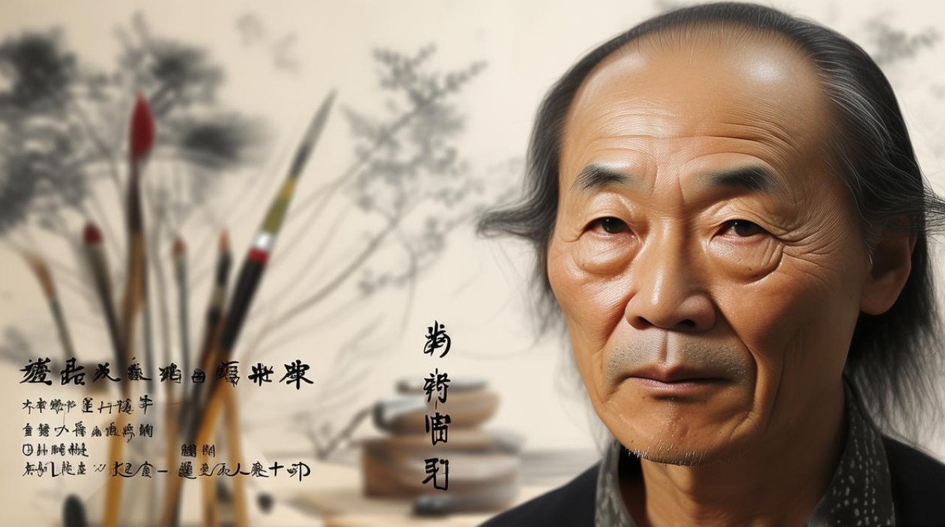 国画家李六