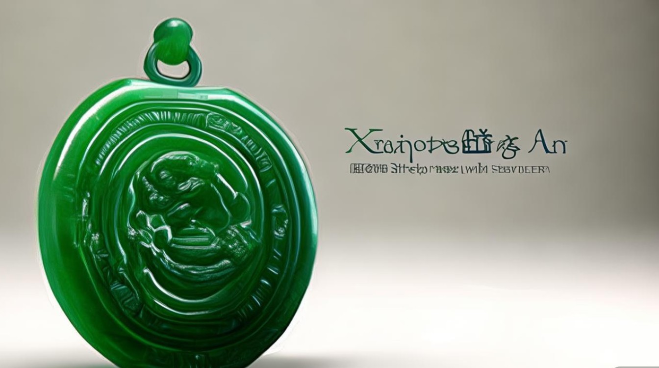 翡翠小平安扣图片