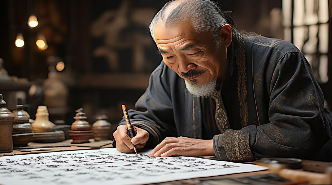元庆书画家